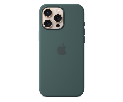 Etui do telefonów APPLE Silikonowe etui MagSafe do iPhone 16 Pro Max górskie jezioro
